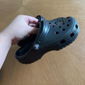 Black Classic Crocs Kids Size C13